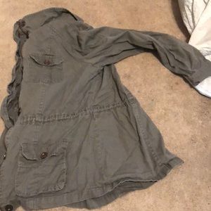 Navy green jacket